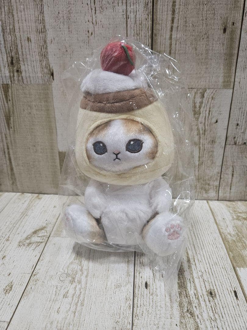 Amazon.co.jp: mofusand ぽてたまぬいぐるみ プリンにゃん : 文房具