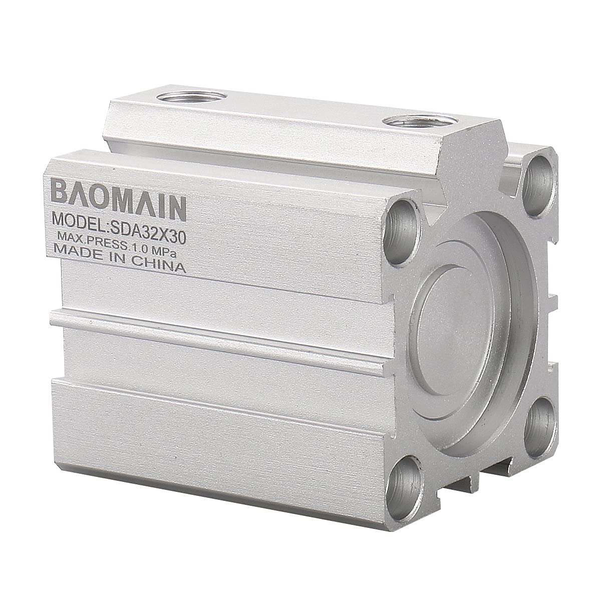 Baomain Compact Thin Air Cylinder SDA32x30 32mm Bore 30mm Stroke — Amazon image 6