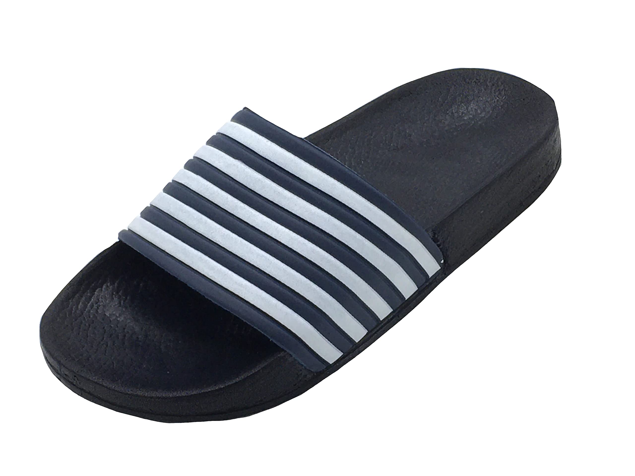 GladRags Boys Slider, Flip Flops, Blue/White, Size 10-6