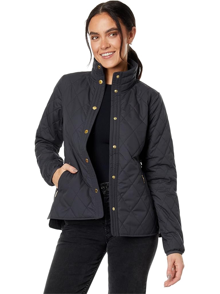 Gray L.L.Bean Cozy Quilted Jacket