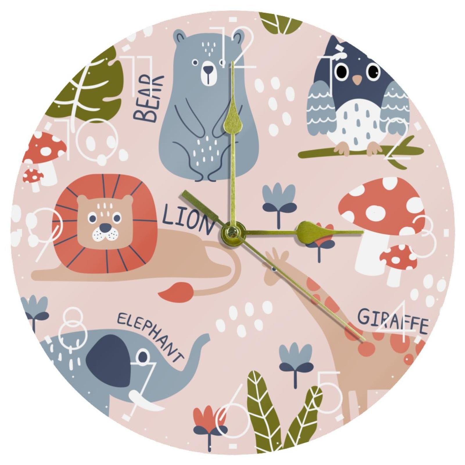 Horloge murale silencieuse pour stopper le tic-tac nocturne dans la chambre