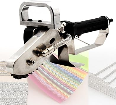 Portable Pneumatic Waste Cleaner Stripper Corrugated Cardboard Stripping Machine Pneumatic Carton Stripping Machine Paper Edge Cutting Tool,8mm