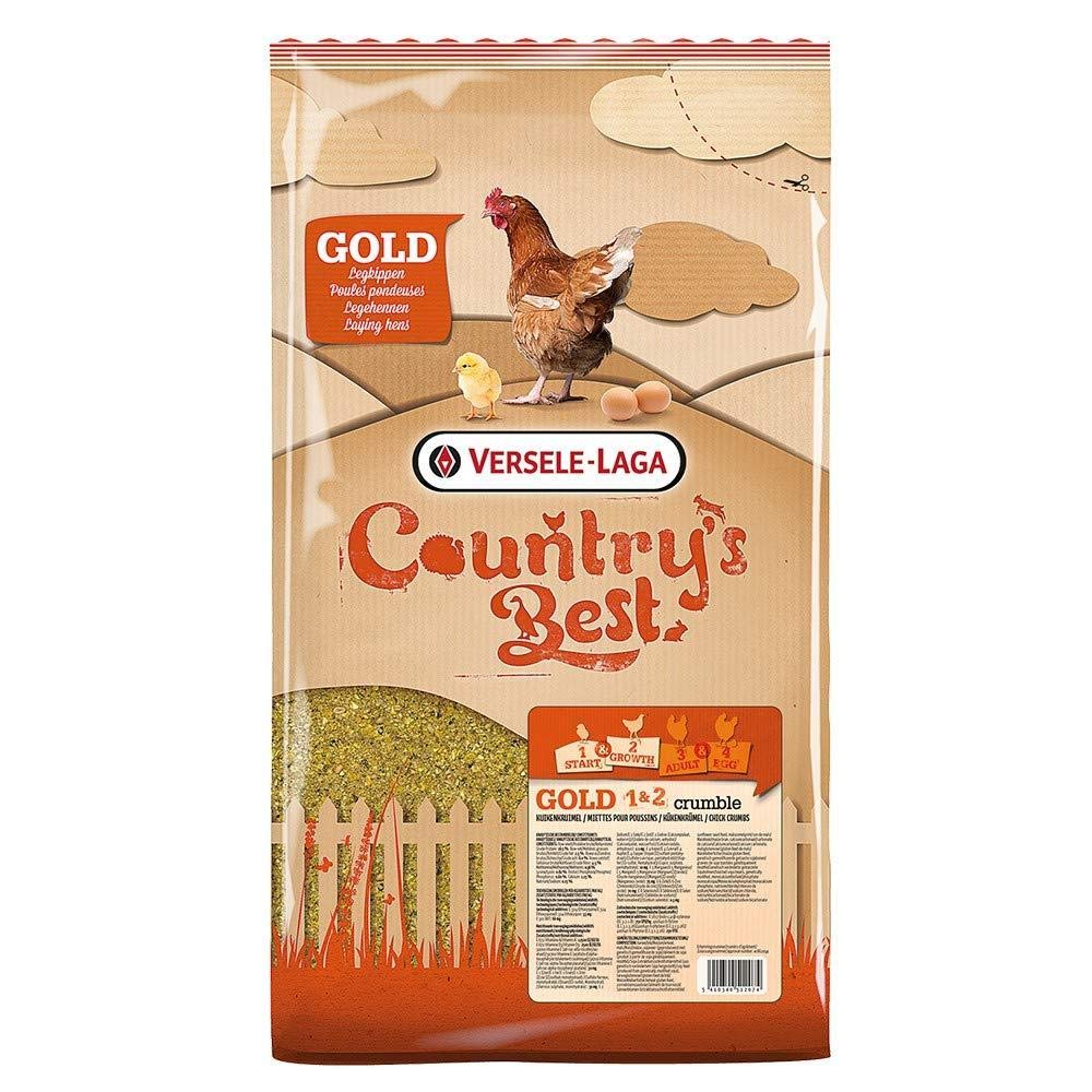 Country's Best Gold 1 & 2 Crumble 5 kg - Crumbs for Chicks from the First Day to Egg Laying