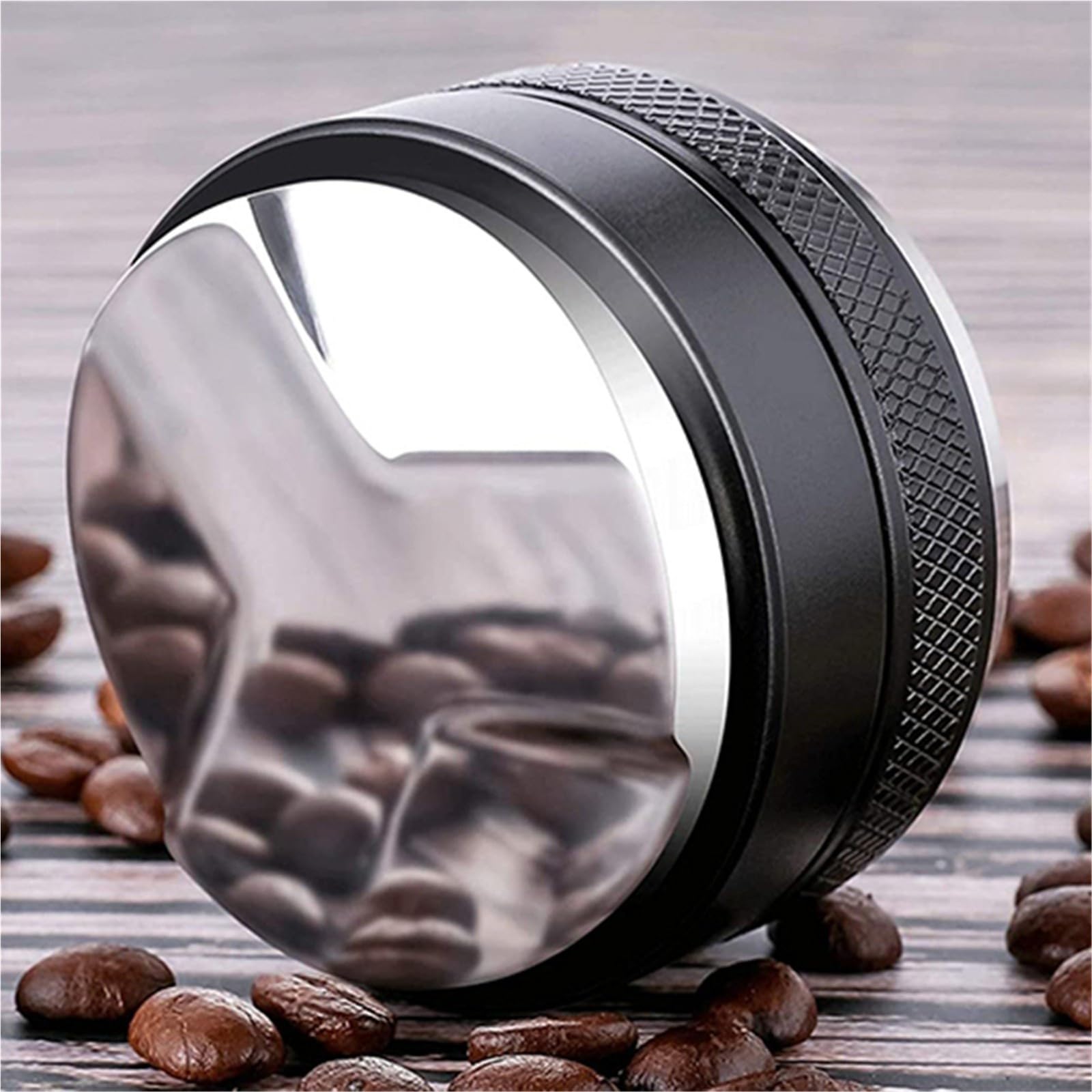Distribuidor De Café Espresso Tamper De Profundidad Ajustable Nivelador De