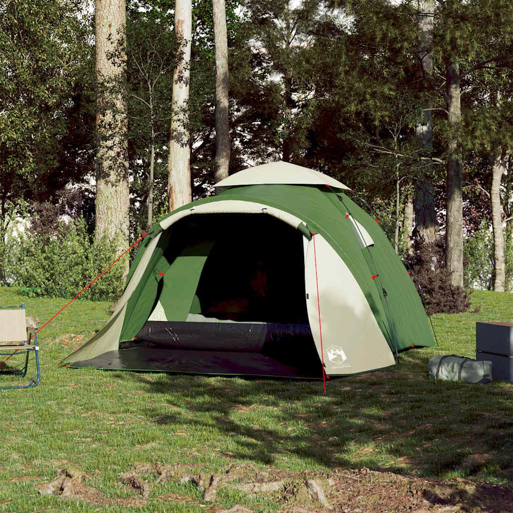 Genérico Tienda de campaña iglú 3 Personas Apertura rápida Verde,Deportes,Actividades al Aire Libre,Camping y Senderismo,Tiendas de campaña-4004226