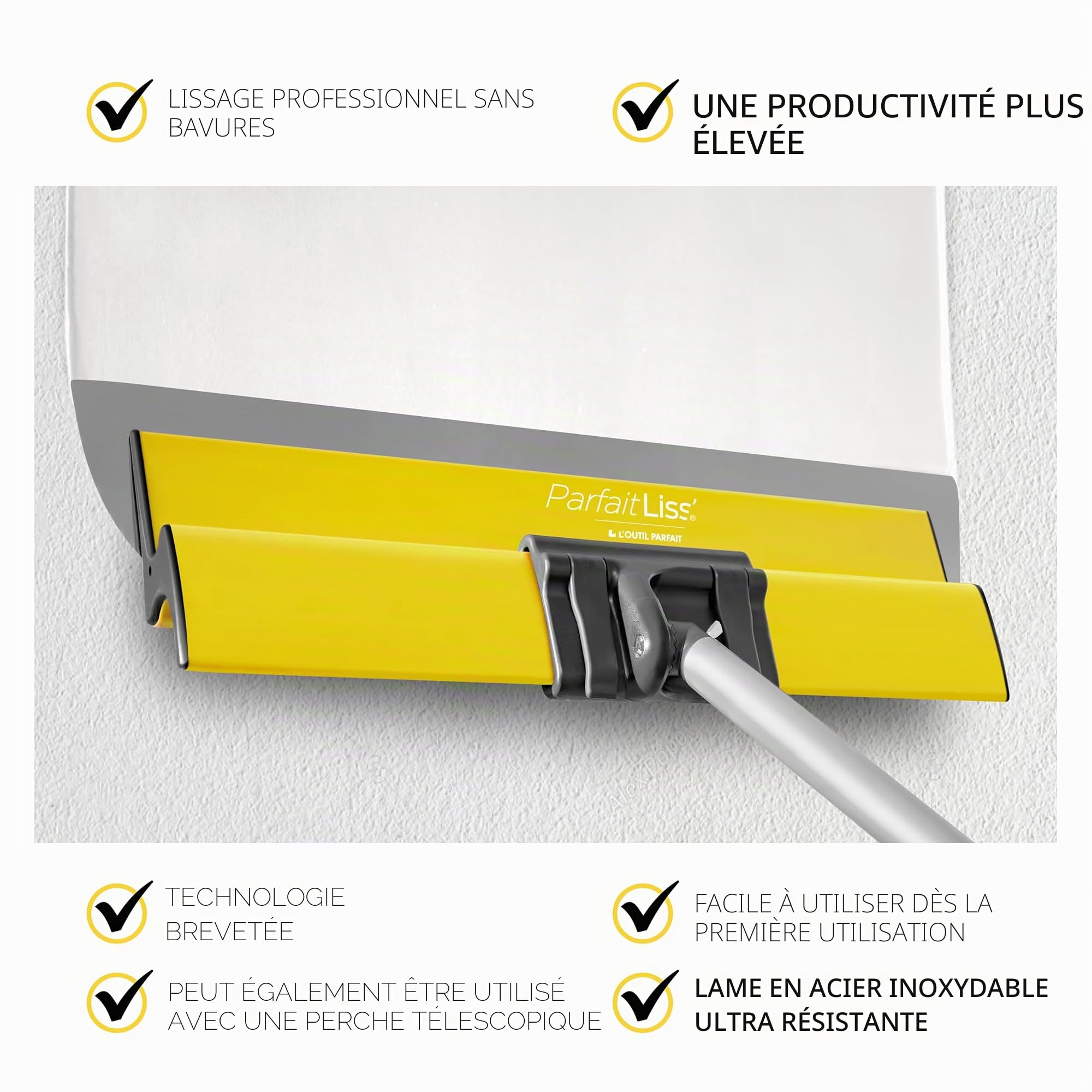Boldrini Spatule originale Parfait Liss pour rasage, 45 cm