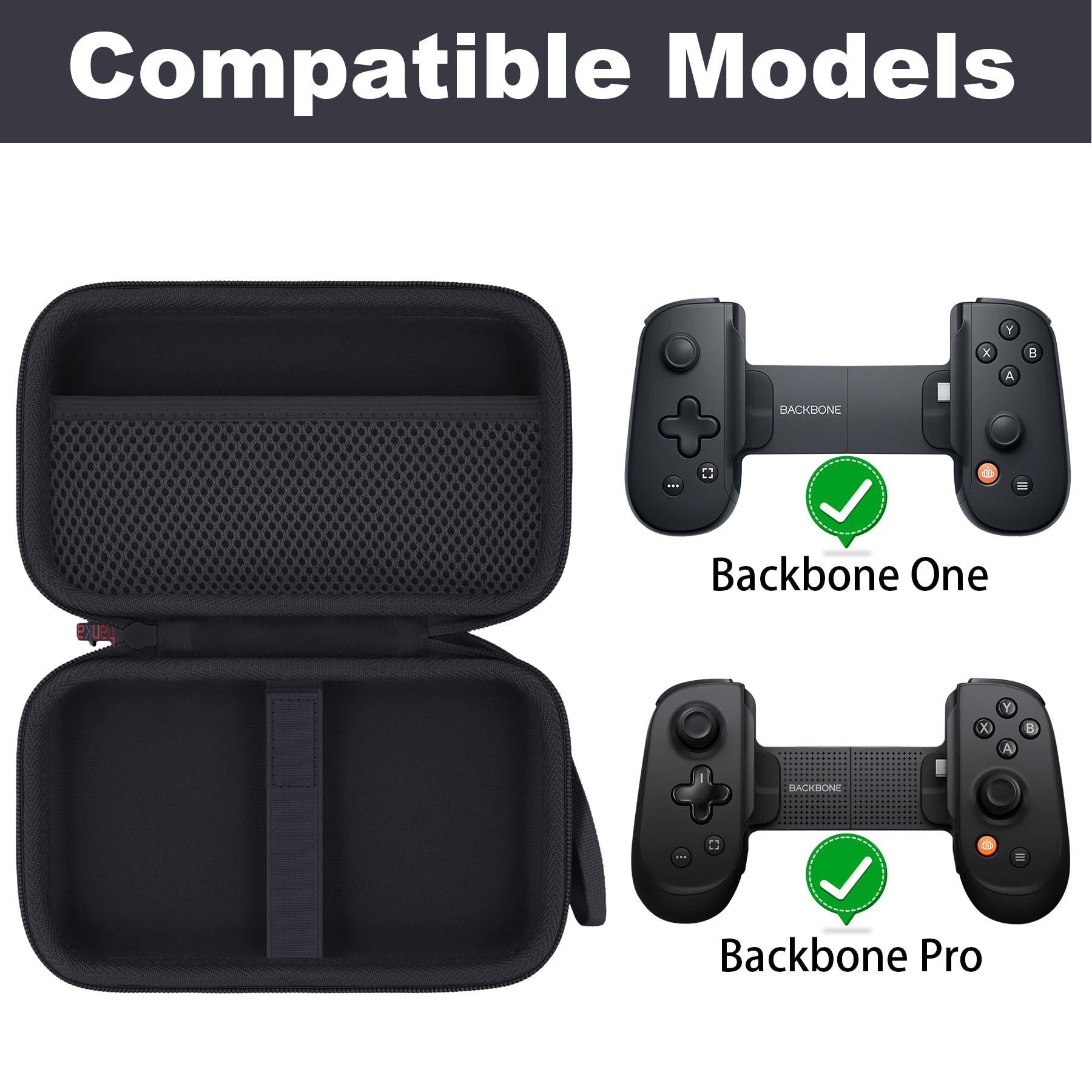 BACKBONE One ( USB-C ) ケース付き Amazon.com: khanka Case for Backbone Pro/Backbone One iOS