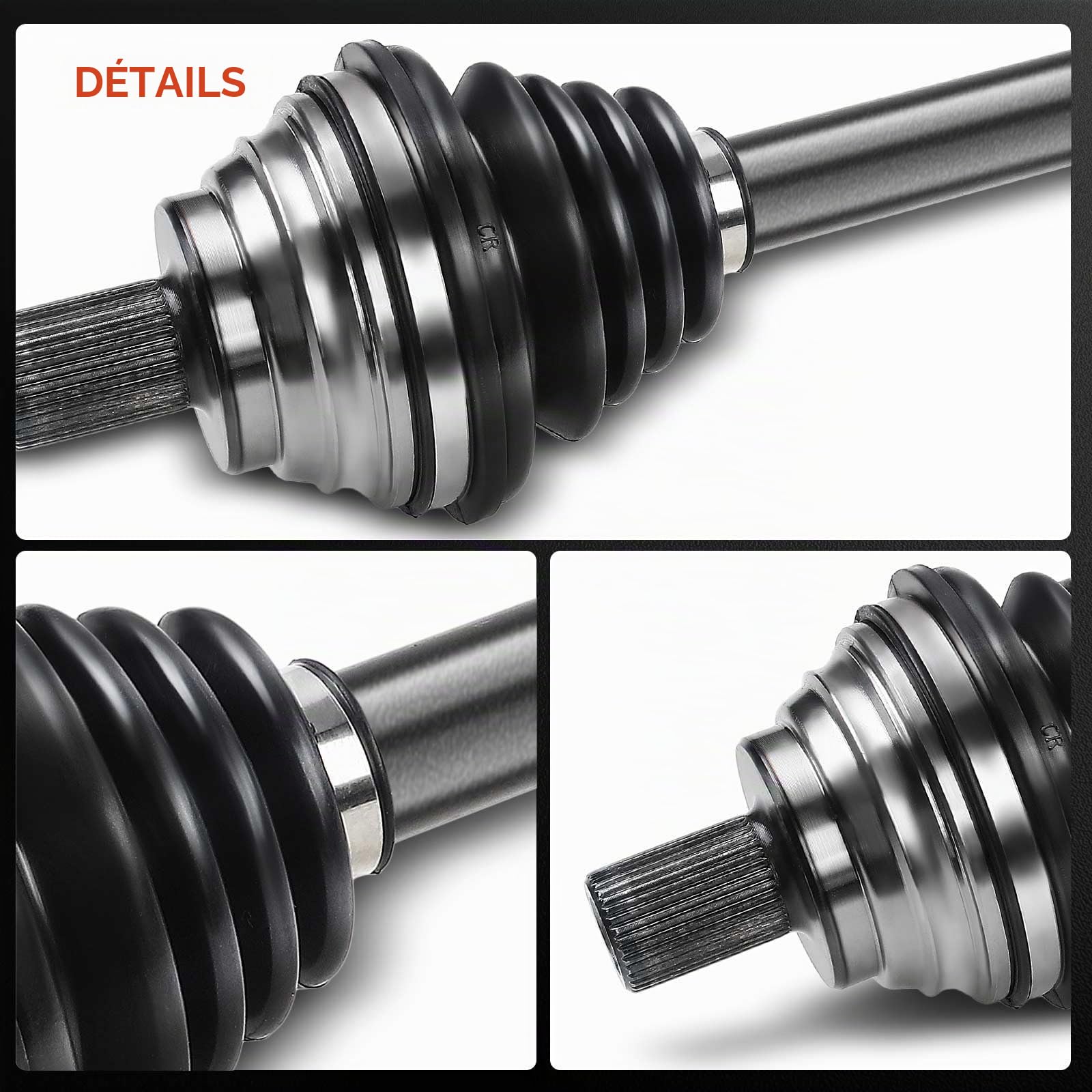 Frankberg Arbre de transmission avant gauche 1K0407271AT