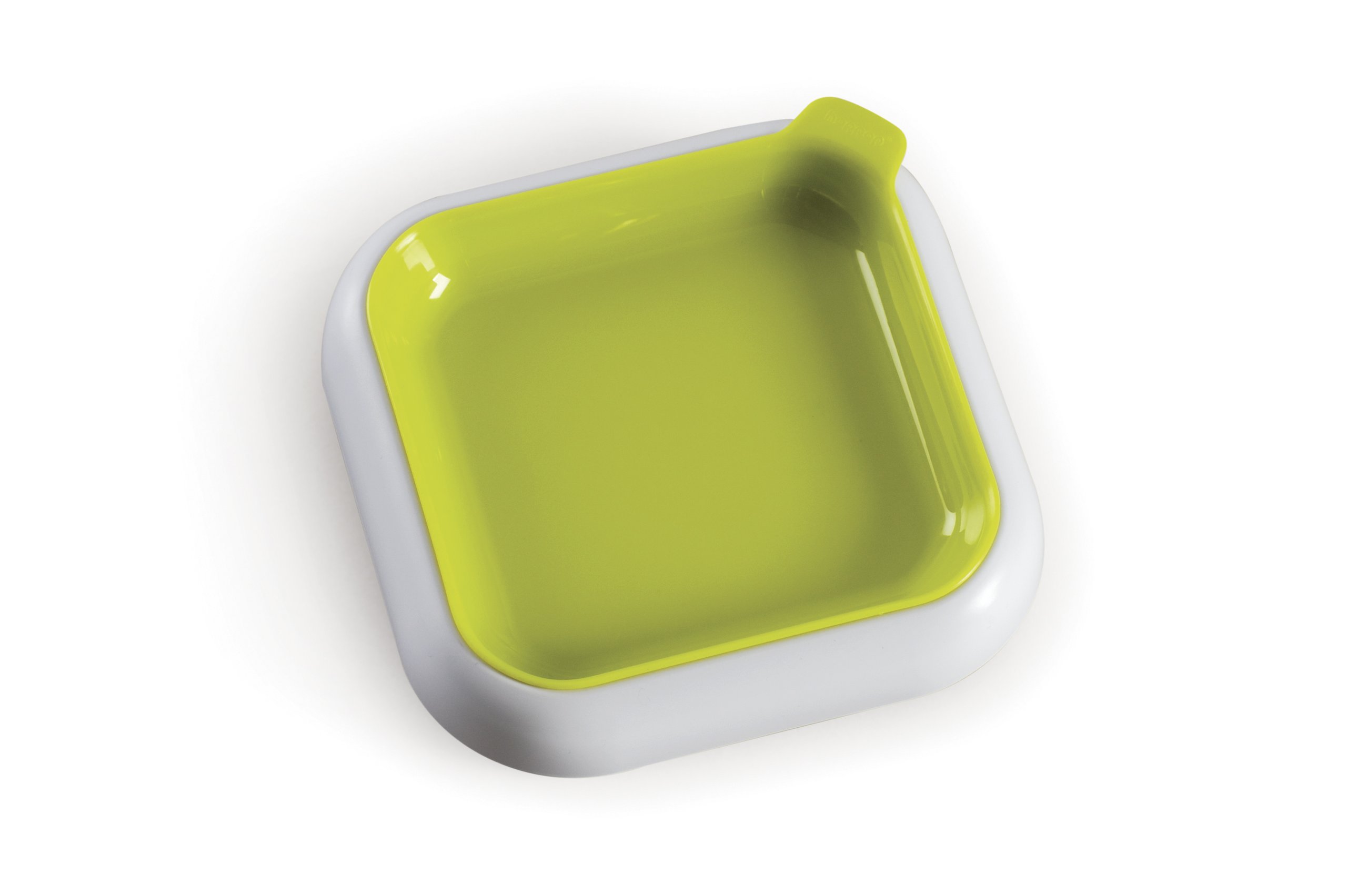 Dobblo Child's Plastic Plate, Lime
