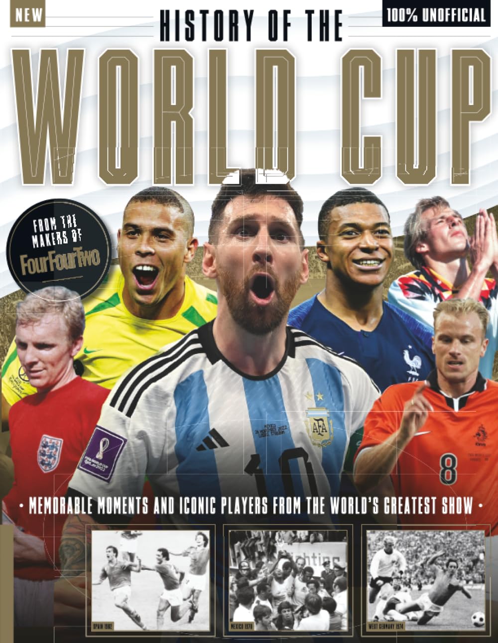 History of the World Cup: Relive the thrills, legends, and iconic moments of every World Cup—from 1930 to 2026—with profiles, interviews, and unforgettable games that shaped football history.