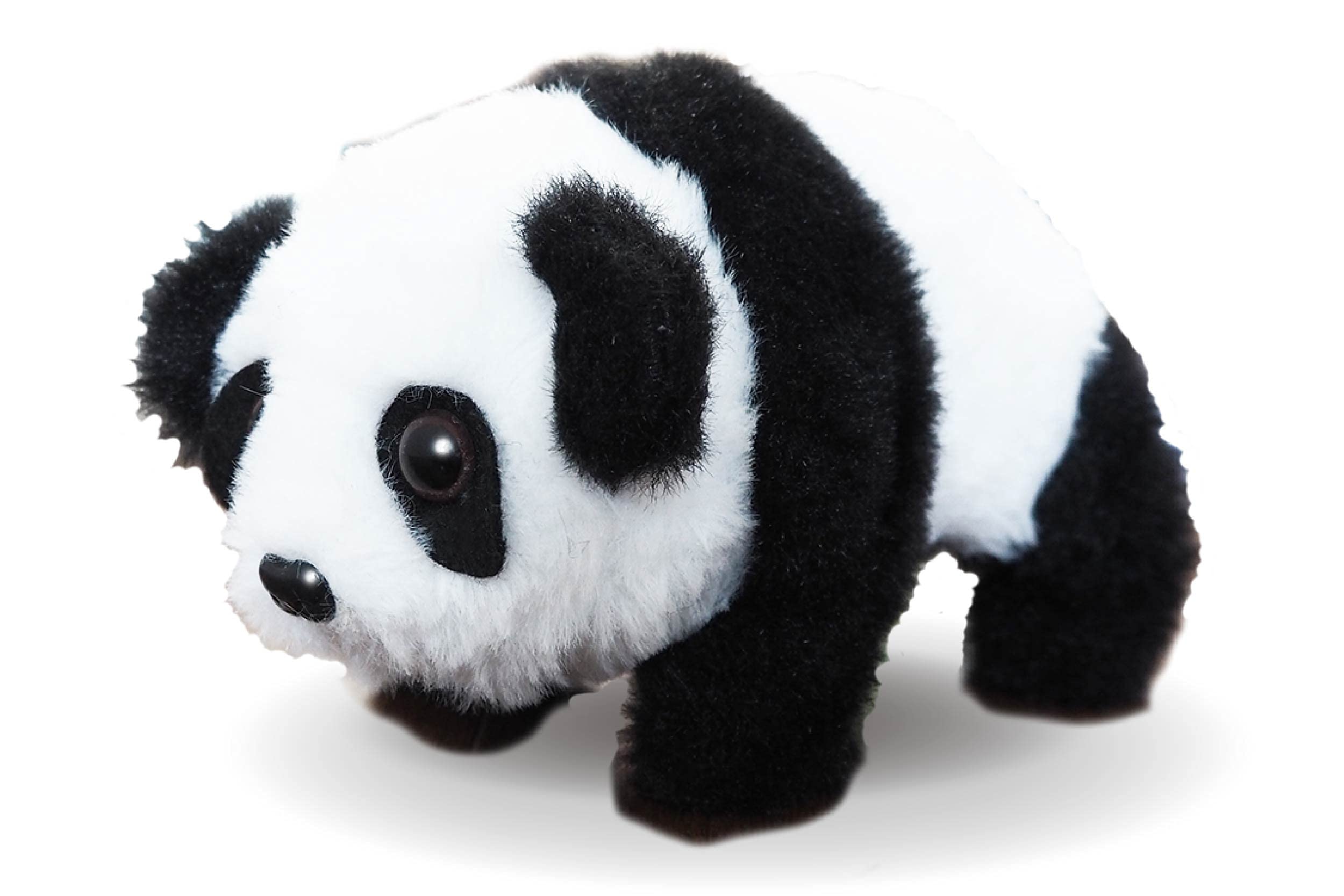 Amazon.co.jp: ハック てくてく パンダちゃん 動くぬいぐるみ 約W10