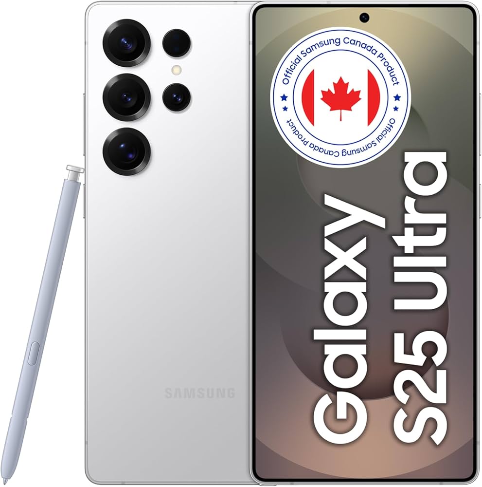 Samsung Galaxy S25 Ultra, da 256 GB, con IA, display AMOLED da 6,9