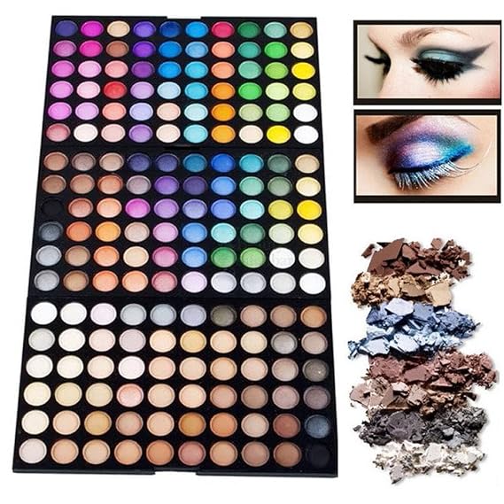 DISAAR Beauty 180 Full Colors Professional Makeup Eyeshadow Palette