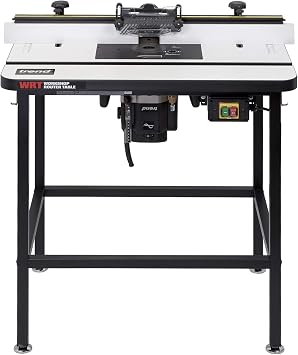 Trend Workshop Router Table, Free Standing, Adjustable Fence, Dust Port