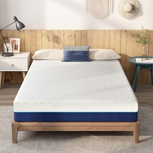 Miniatura 33 de Colchón de espuma viscoelástica de gel refrescante de 8 pulgadas tamaño Queen en una caja, firmeza media, certificado CertiPUR-US