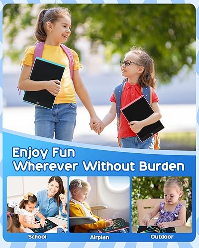 Miniatura 35 de cimetech Tableta de escritura LCD para niños, 12 pulgadas, color negro