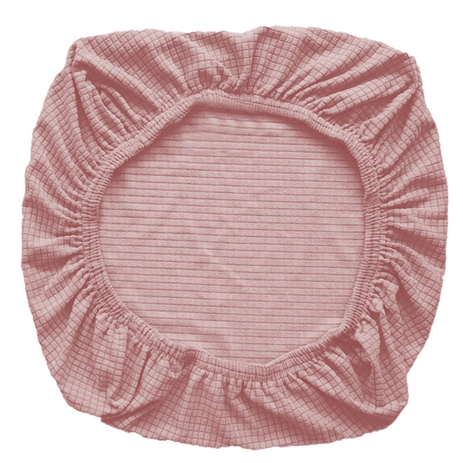Sunnyway Funda elástica para silla de oficina, funda para silla de computadora, asiento de elastano, lavable a máquina (rosa)