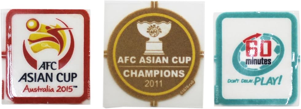 Amazon Afc 15 アジアカップ オフィシャル チャンピオン バッジセット ユニフォーム
