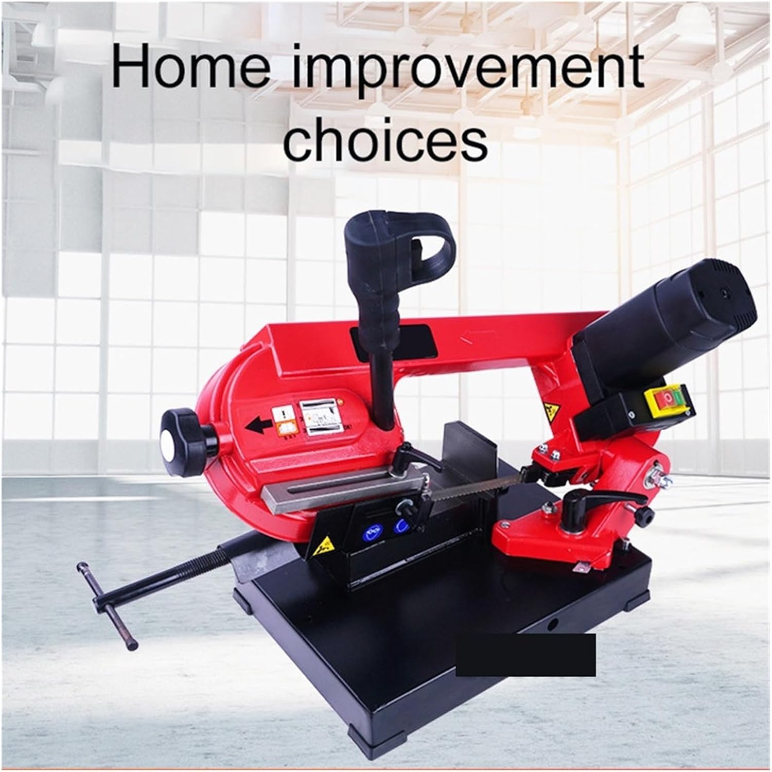 Metal Band Saw Machine Cutting Sawing Horizontal Woodworking Electric,Practicality