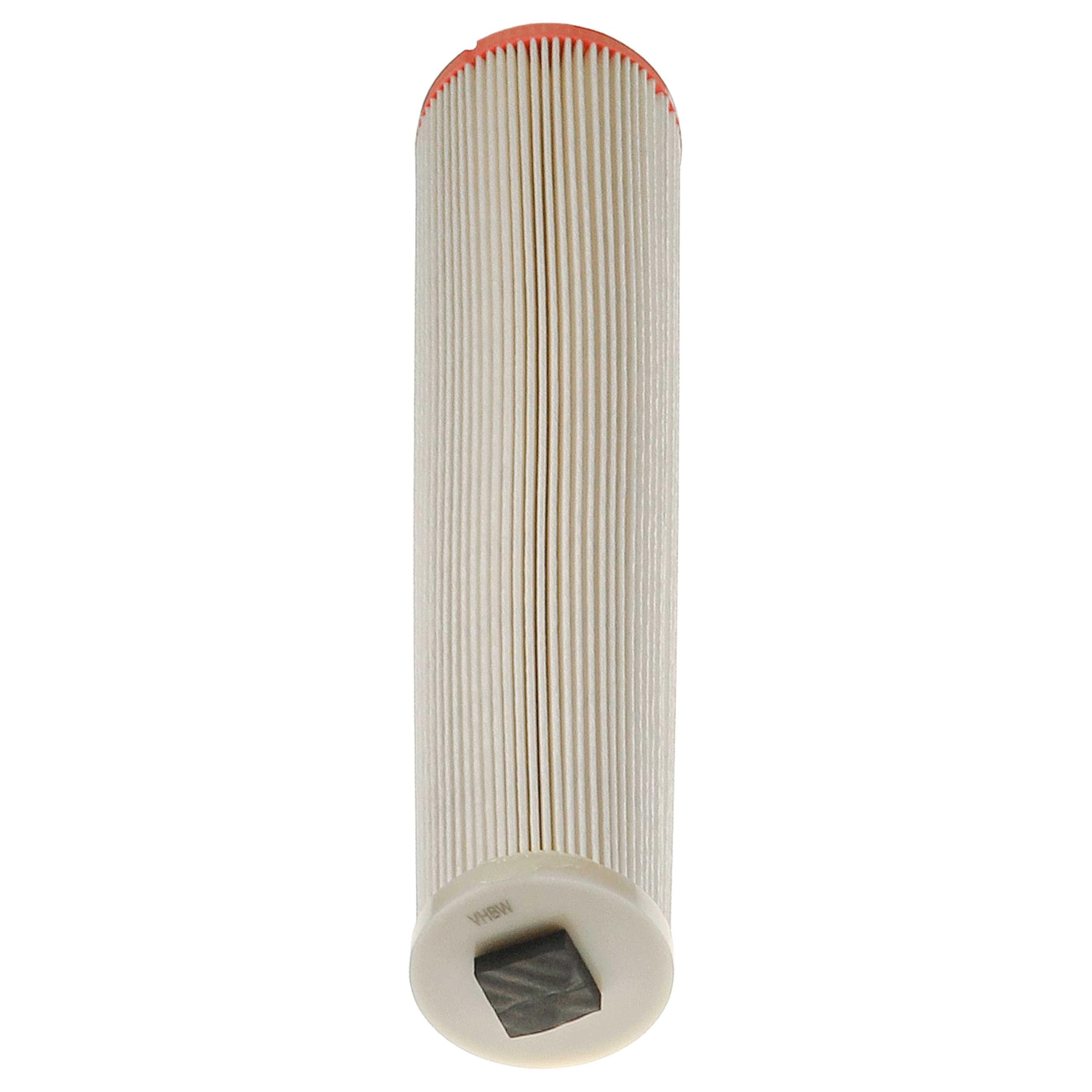 vhbw 2x Filtro reemplaza Dustcontrol 42024 para aspiradora - filtro Hepa naranja blanco