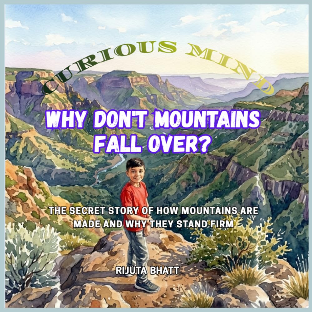 Why Don't Mountains Fall Over?: A Curious Minds Science Adventure for Kids|Discover Mountains, Rocks, Minerals, Soil, Landforms, Volcanoes, Erosion, and Earth's Amazing Forces