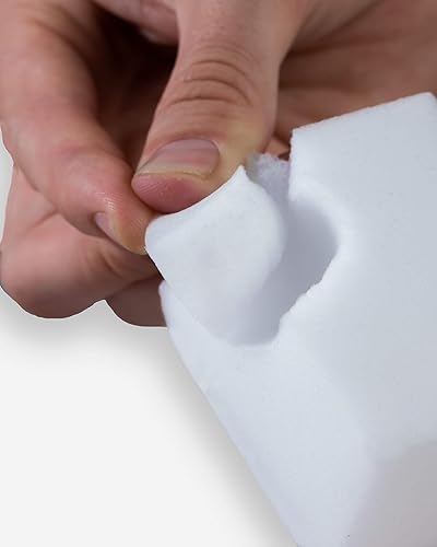 Miniatura 4 de Adam's Polishes Borrador de limpieza profunda (paquete de 6) esponja de espuma suave abrasiva mágica para el interior del automóvil, para cuero,