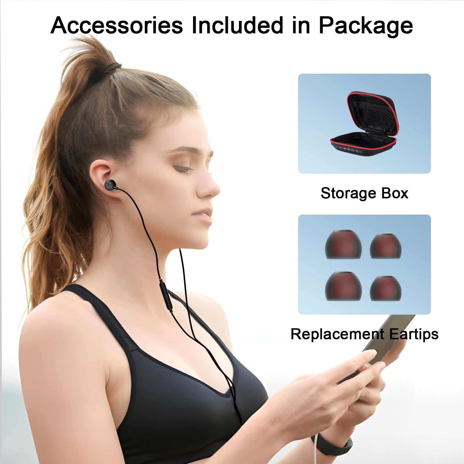 Auriculares con cable con micrófono, conector de 3,5 mm para iPhone, iPad, iPod, computadora, auriculares con cancelación de ruido con micrófono y control remoto para portátiles, PC, MP3/4,