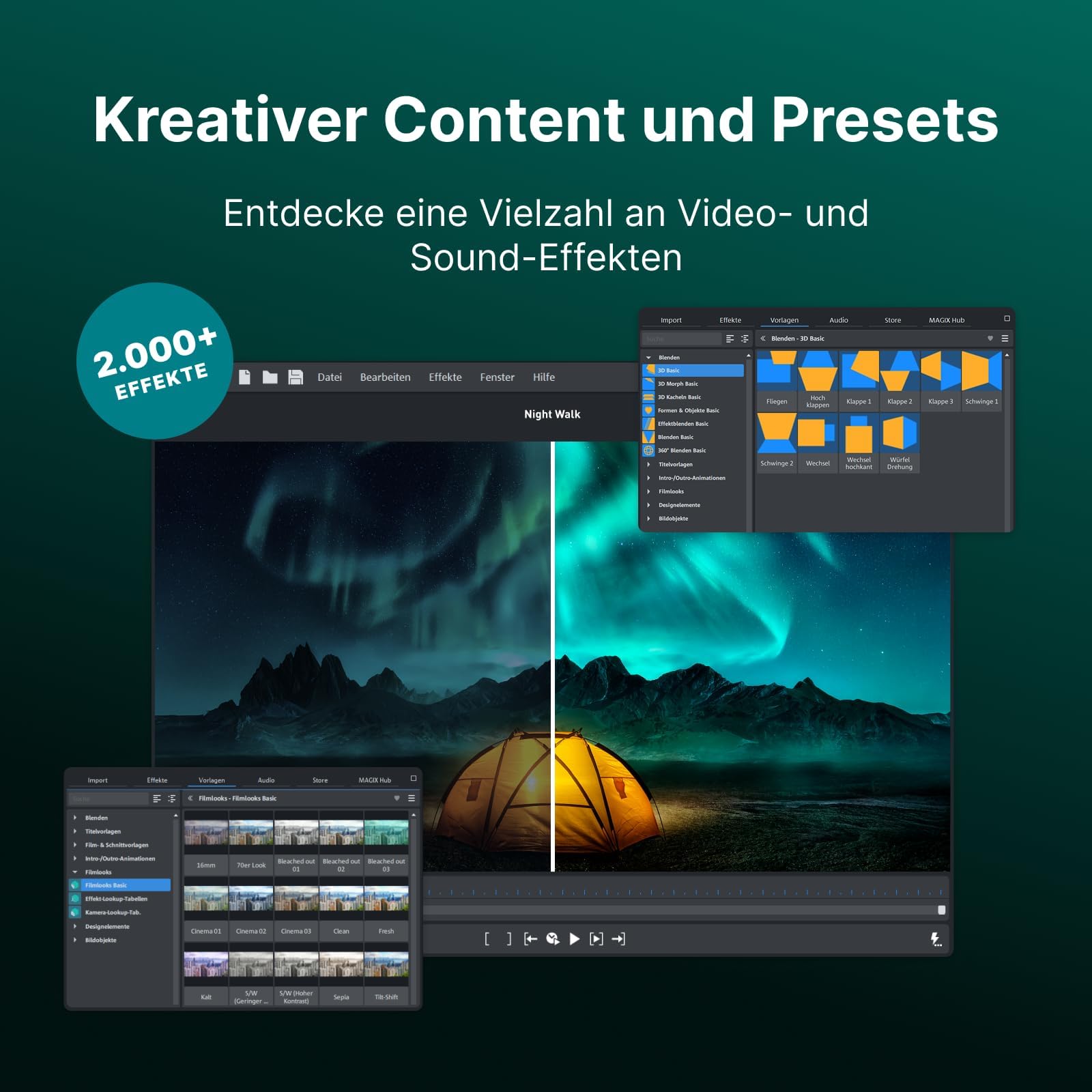 MAGIX Video Pro X17: Umfassende Videobearbeitung I Videobearbeitungsprogramm I Videoschnittprogramm I Windows 10 / 11 I 1 PC Download-Lizenz für 2 Geräte