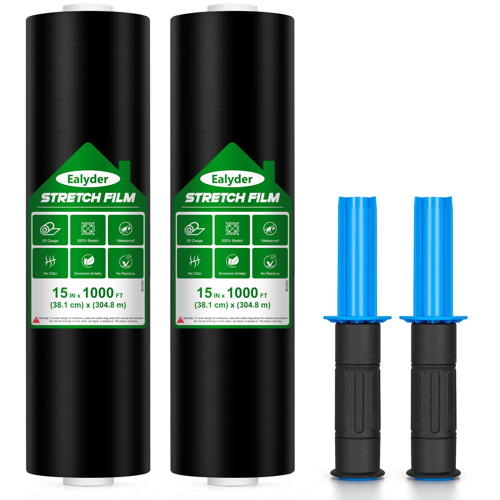 Industrial Stretch Wrap Roll - 1000ft -9