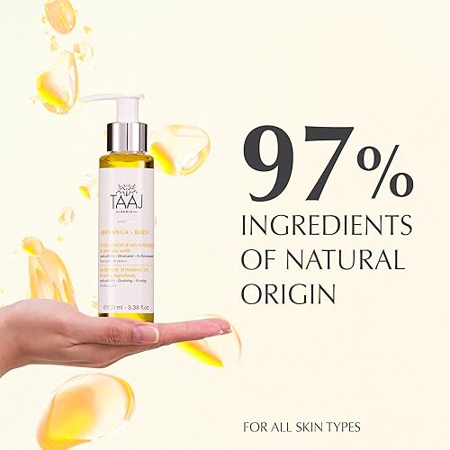 Miniatura 4 de Aceite adelgazante ayurvédico - Tratamiento reafirmante y anticelulítico | Suaviza, reafirma y nutre la piel | Ayuda a reducir el aspecto de la