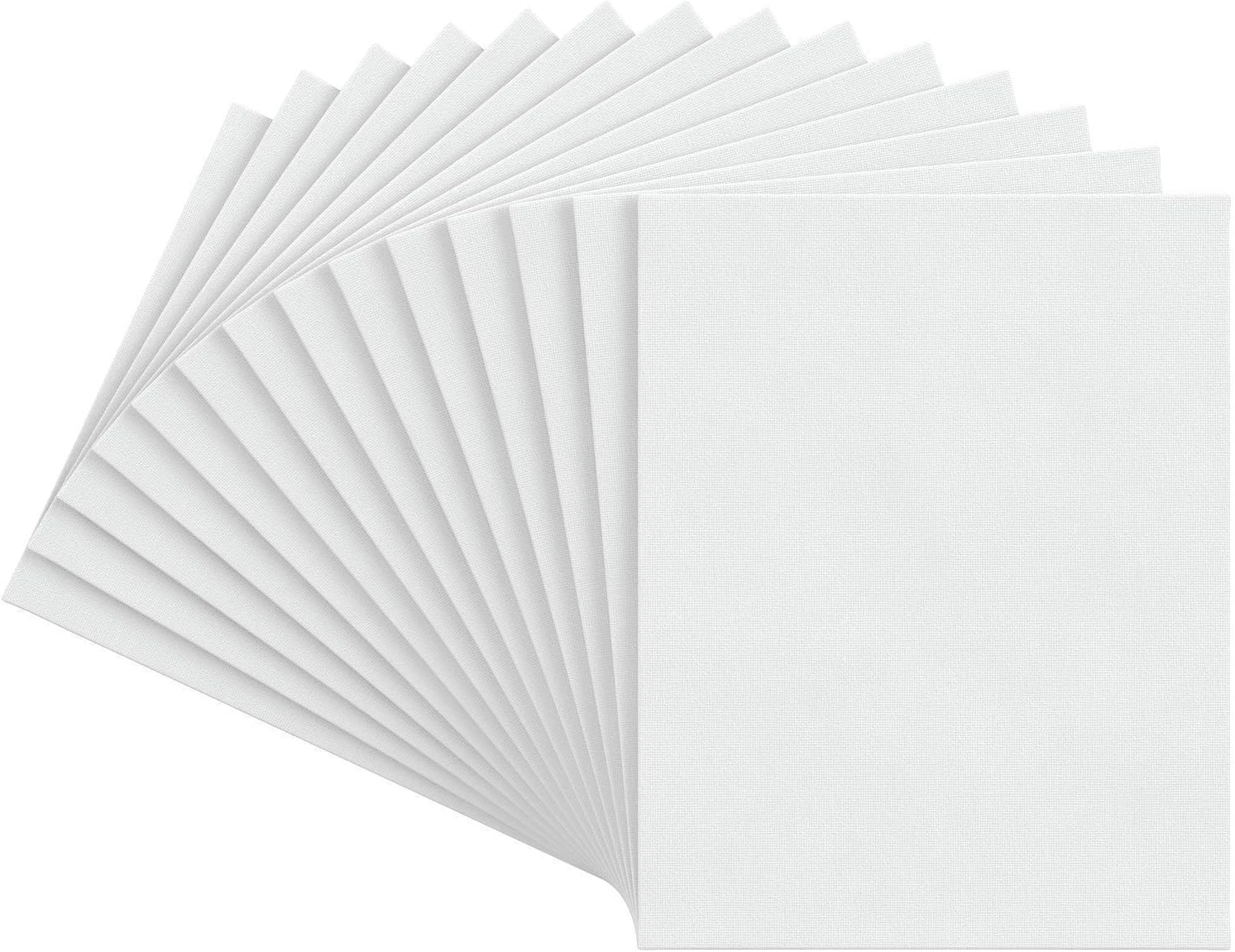 Arteza Gouache Paint and Canvas Panels Bundle, Painting Art Supplies for Artist, Hobby Painters & Beginners