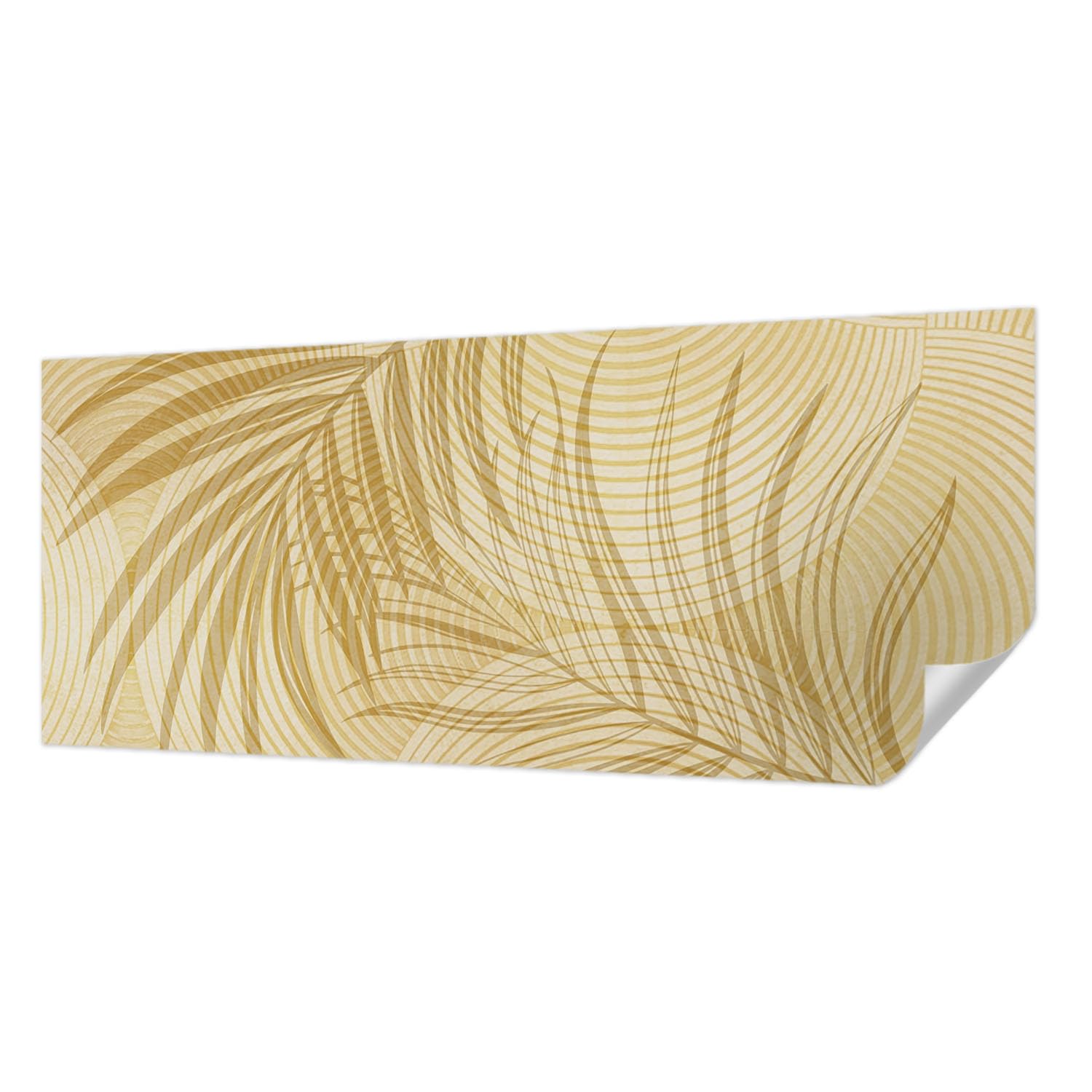 Papier peint lavable et résistant aux taches pour salon - Décoration tropicale 250x104