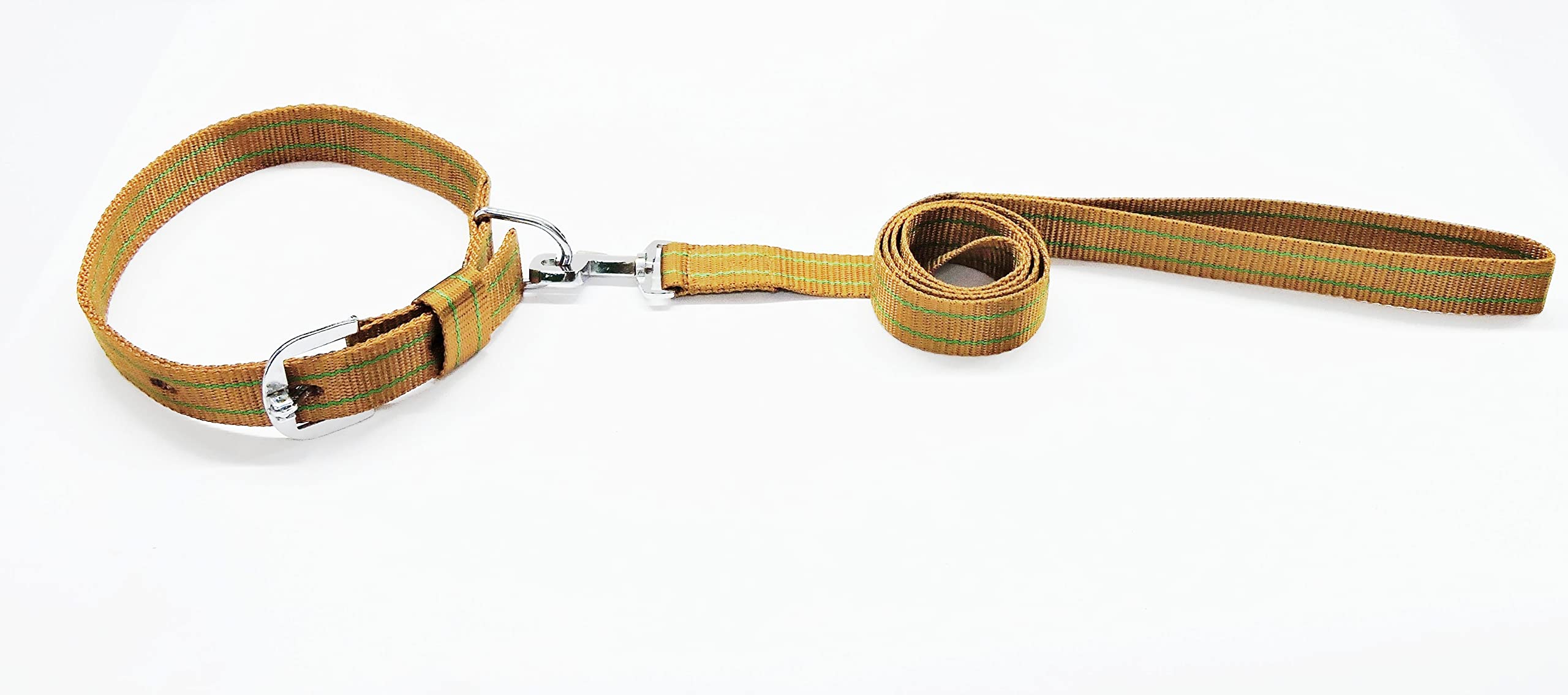 Kennel B59 - Nylon Pattern Collar & Lead Set (1 1/4") (Brown) (B09XVDL6MM) Amazon Price History, Amazon Price Tracker