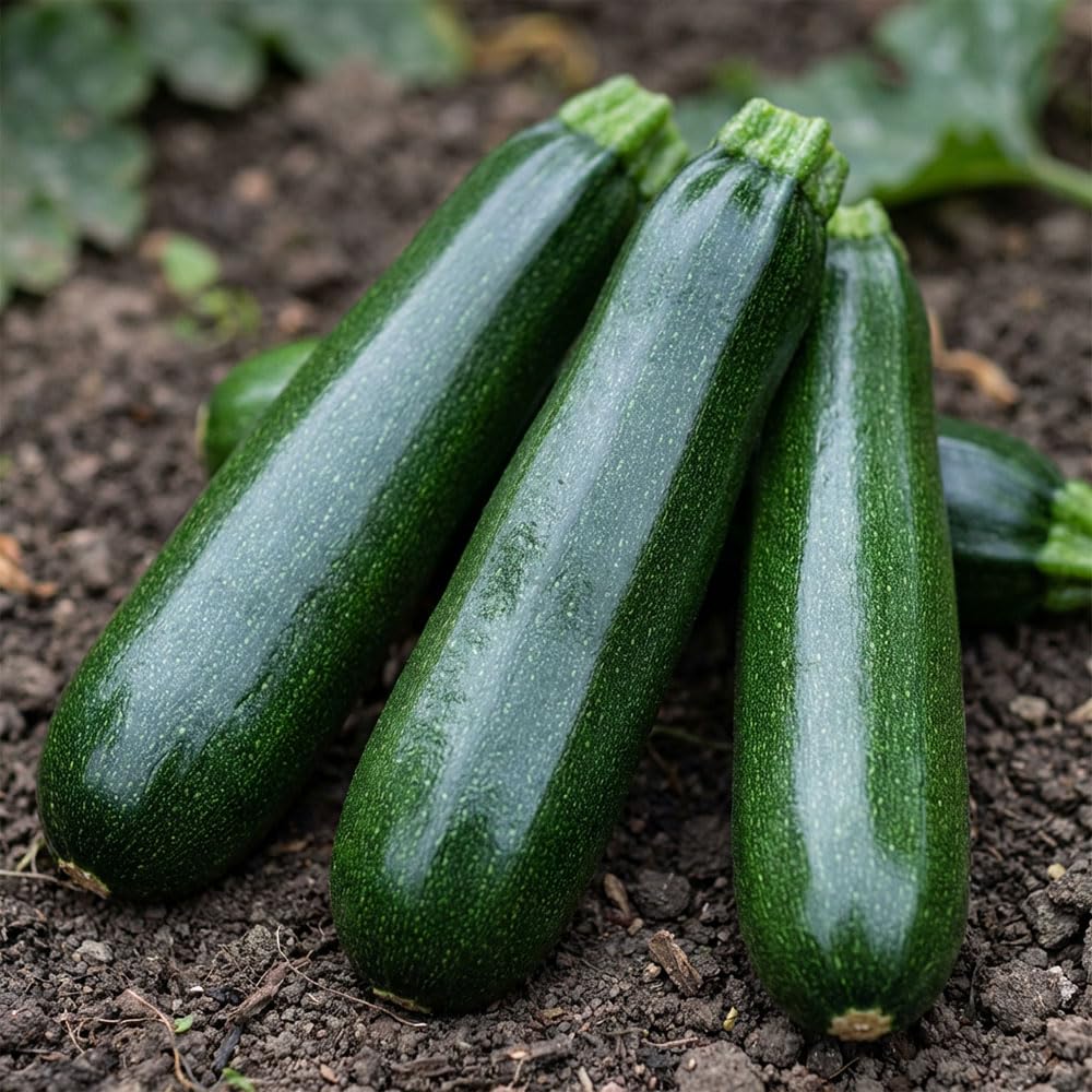 Courgette Nero di Milano Seeds – Dark Green Zucchini – High Yield Summer Vegetable – Easy to Grow – Ideal for Garden, Pots & Allotments – for Your Kitchen Garden