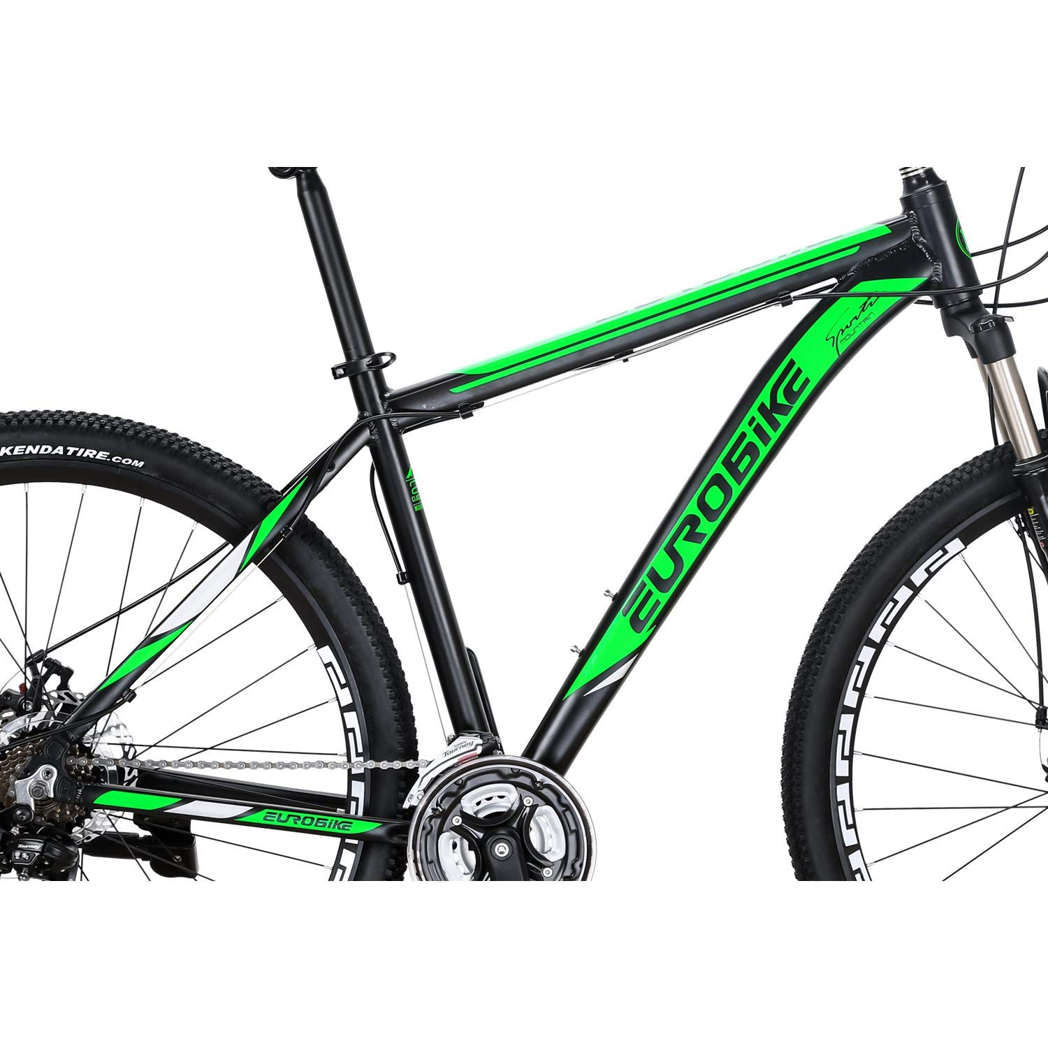 Amazon | マウンテンバイク EUROBIKE アルミフレーム X9-21段 ハード 