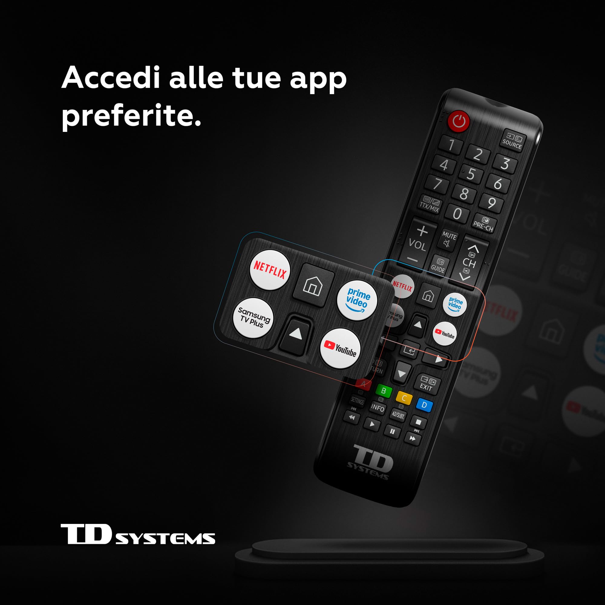 TD Systems - Smart TV 32 Pollici HD con Tizen OS 8.0 Powered by Samsung, Televisore HDR10 con Sintonizzatore Triplo, Televisori 2026 | PRIME32C22TIZEN