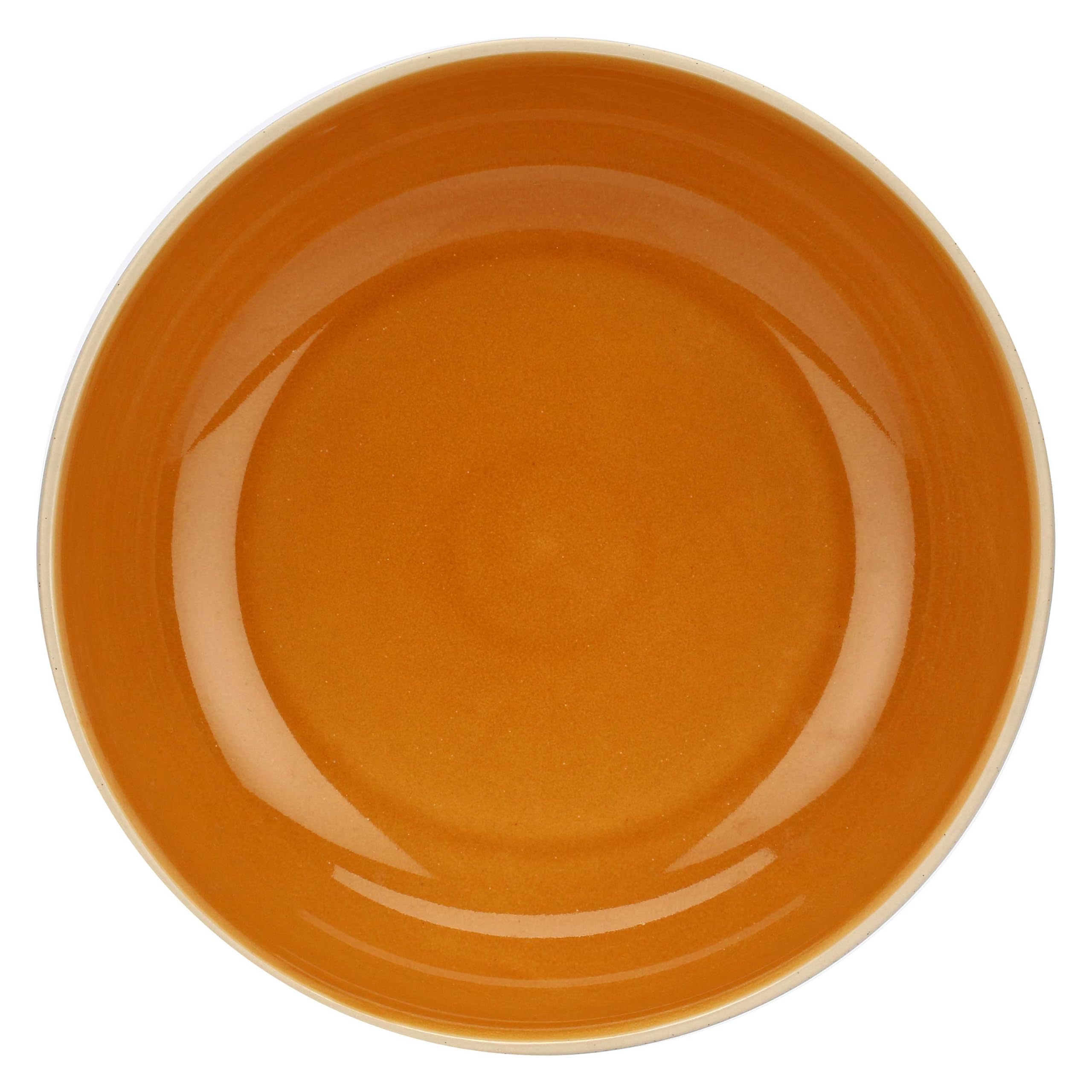 Image secondaire de Saladier Citrouille en Grès - 24 cm par Rose & Tulipani Milano