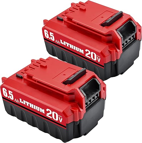 Bonacell Paquete de 2 piezas de repuesto de 6.5Ah 20V PCC685L para cable Porter de 20 V, batería compatible con cable Porter de 20 V, batería de