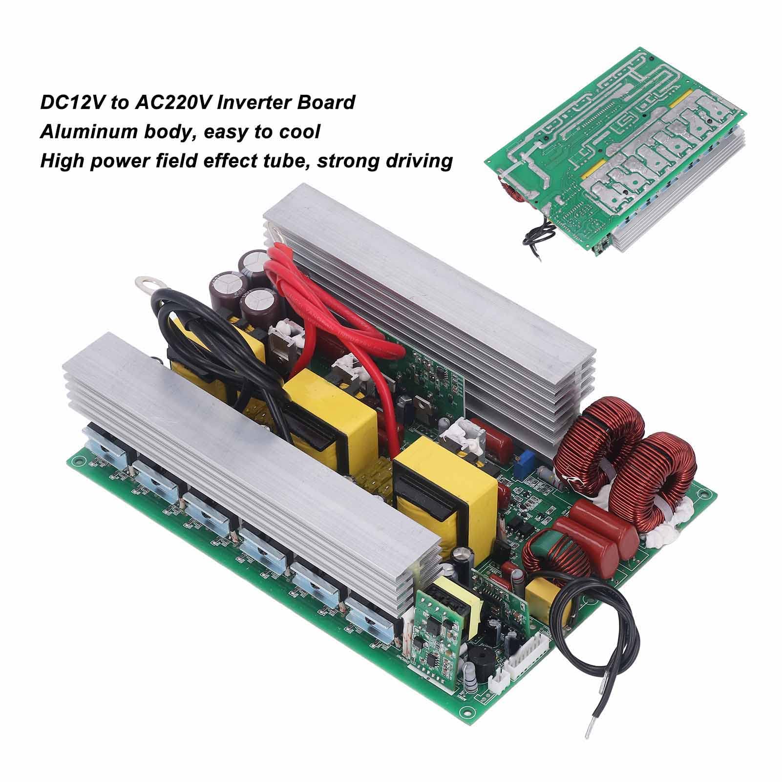 Generic Mobilny moduł Inwertera Mocy 2000 W z Aluminiowym Radiatorem do Sprzętu AGD i Kempingu