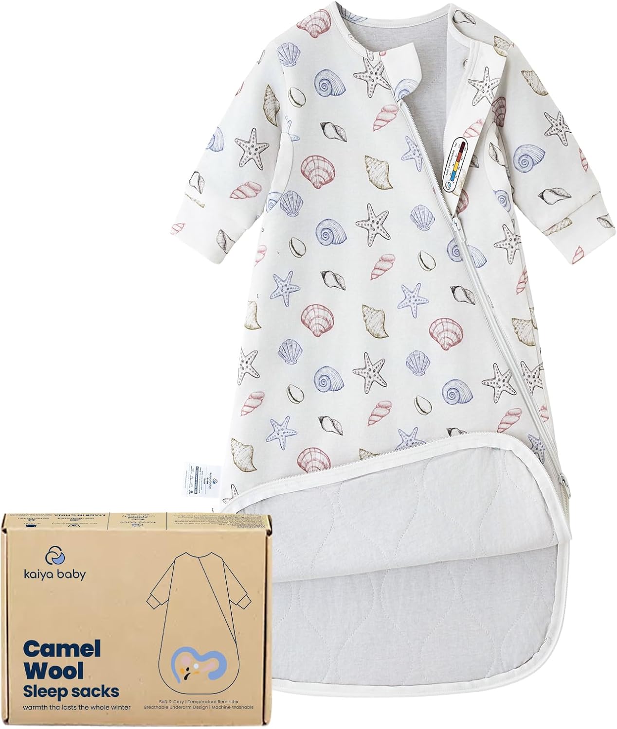 Kaiya baby Unisex Sleeping Bag for Babies and Toddlers 2.5 Tog