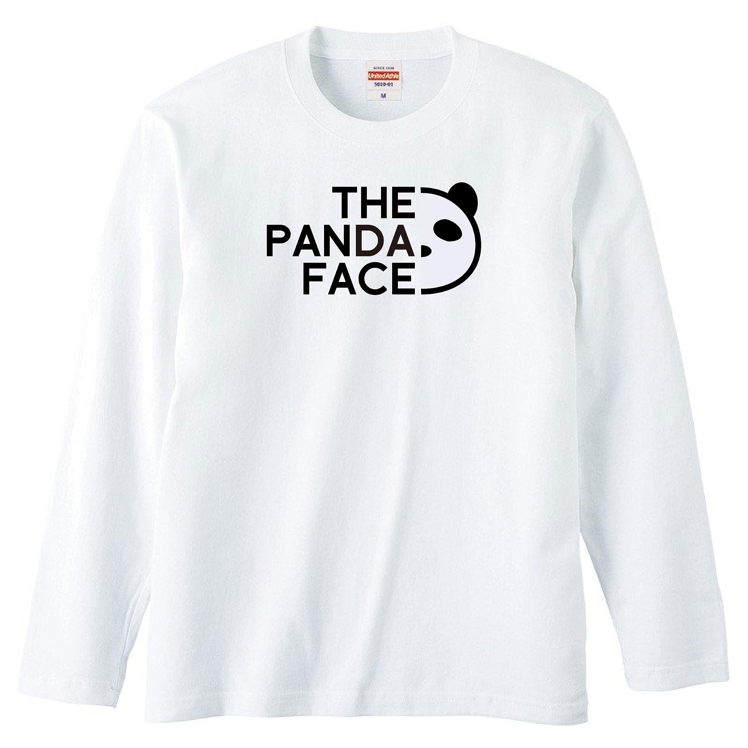 Amazon | [和柄屋] THE PANDA FACE パンダフェイス ロンT 長袖 T