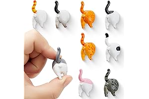 9Pcs Add Some Humor and Funny to Your Fridge with Our Cat Butt Fridge Magnet