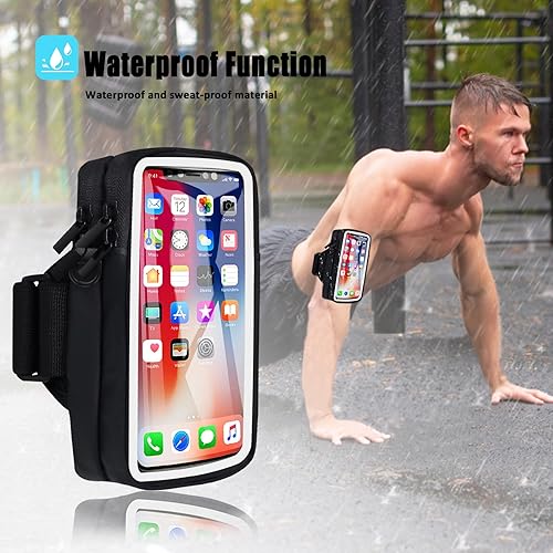 Miniatura 8 de Soporte para teléfono para correr, bolso pequeño para teléfono celular, bolsa cruzada para mujeres y niños, bolsa deportiva para hombres, iPhone,