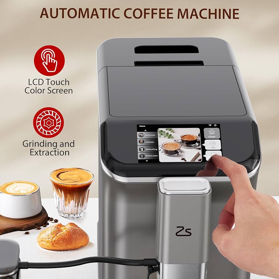 Just in Folding & Espresso's Stache セット Amazon.com: ZSETG Italian Coffee Maker, Steam Milk Frother