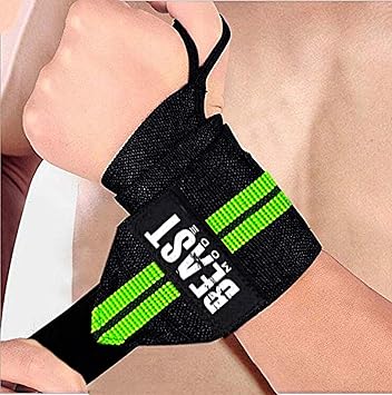 Adjustable Hand Grip Gym Hand Strengthener - Free Size by GymWar (Green)