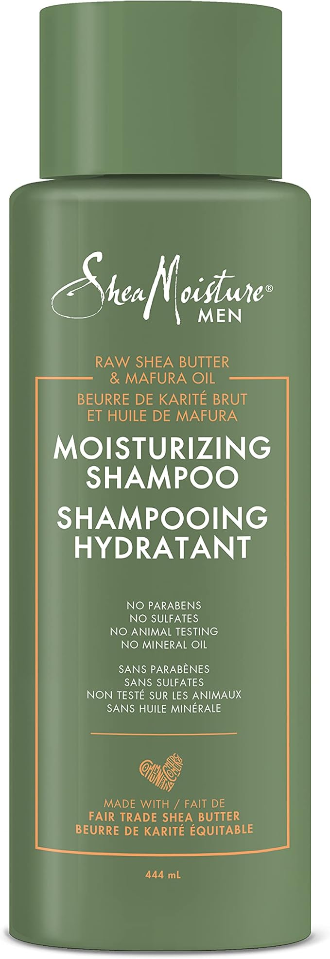 Shea Moisture Men Moisturizing Shampoo for dry hair Shea Butter