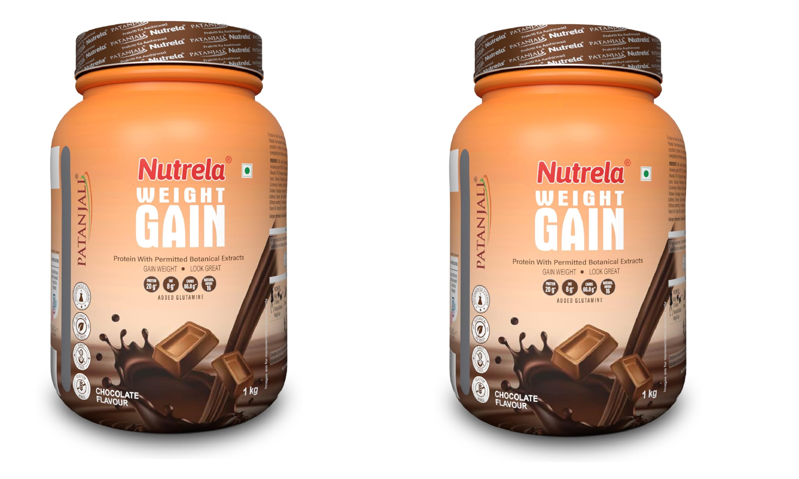 See full amazon price history chart for Nutrela Weight Gainer Powder - 1kg (Pack of 2), Chocolate Flavour | 20g Protein, 66.8 Carbs, 13 Vitamins & 12 Minerals with Khandsari Sugar | Ideal for Athlete, Men, Women & Kids above 10 Year Nutrela Weight Gainer Powder - 1kg (Pack of 2), Chocolate Flavour | 20g Protein, 66.8 Carbs, 13 Vitamins & 12 Minerals with Khandsari Sugar | Ideal for Athlete, Men, Women & Kids above 10 Year (B0D41BT7VJ) Amazon Price History, Amazon Price Tracker