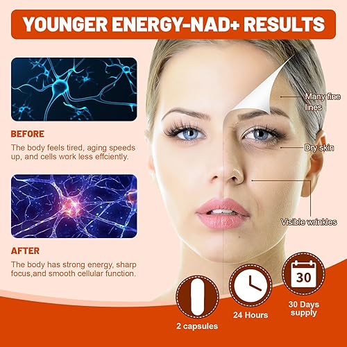 Miniatura 3 de Resveratrol Suplemento para energía y piel - Refuerzo antienvejecimiento con resveratrol - Apoya la salud celular y la concentración - 120 cápsulas