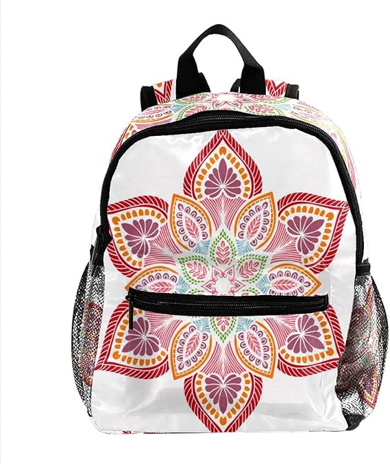 henghenghaha Mehrfarbiger Rucksack mit verstellbarer, gepolsterter